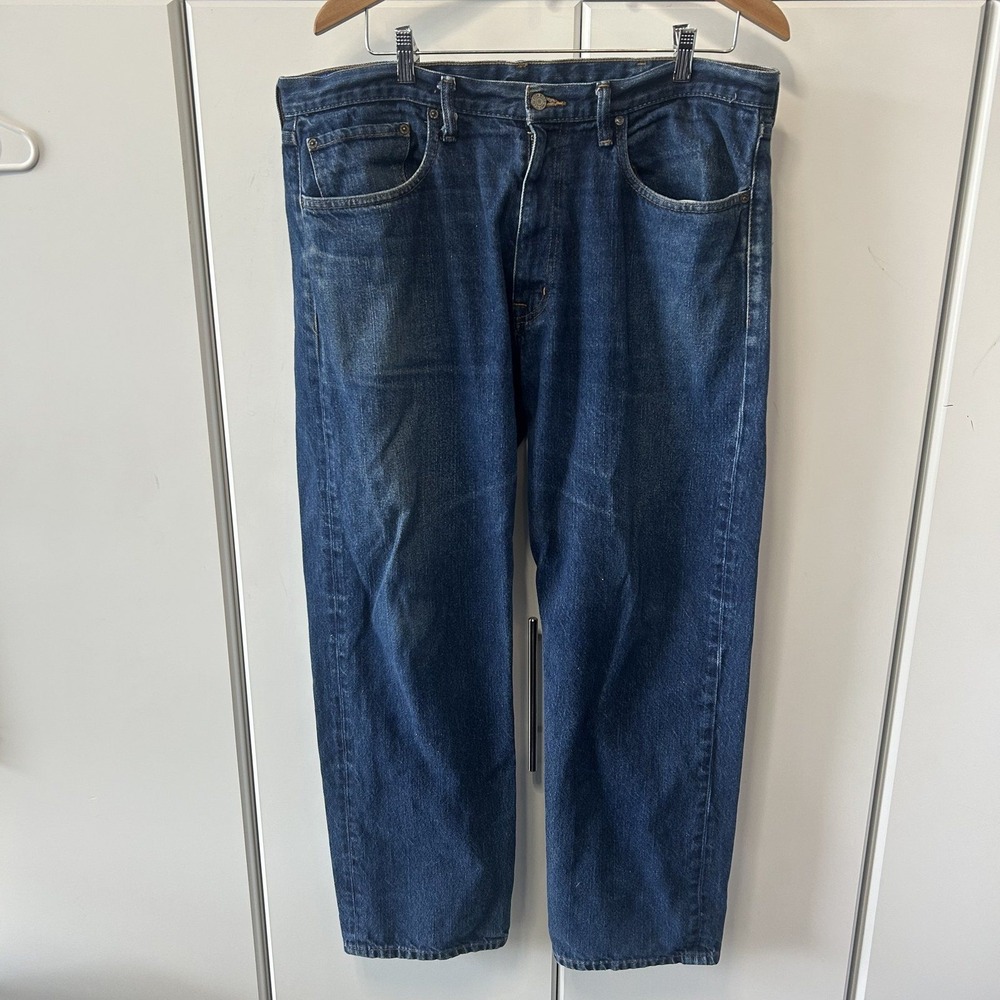 Pendleton Woolen Mills Mens Straight Leg Denim Jeans Blue 38x32 Medium Wash